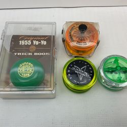 Yo-Yos, yes Yo-Yo plural, 4 of them 