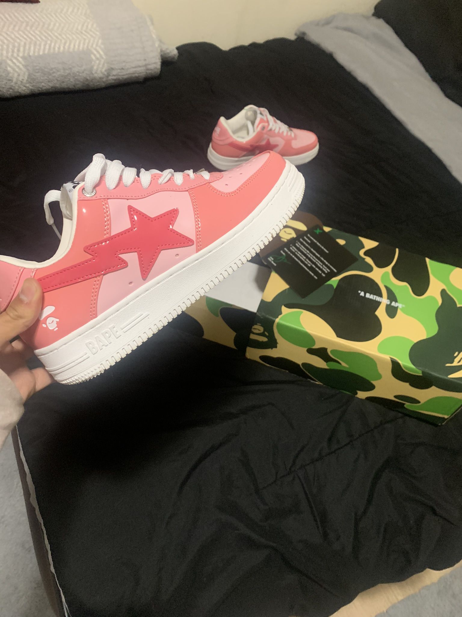 Bape Sta Low Camo Combo Pink 