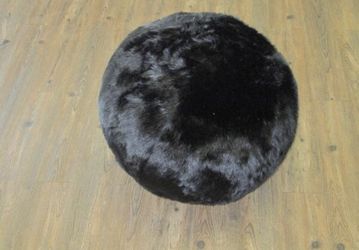 Yoga ball with black furry covering these are amazing!!