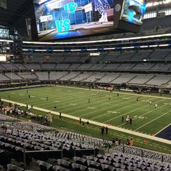 Cowboys vs lions  Sat dec 30th  Sec 229 row 8 (6pack)