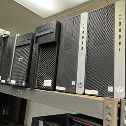 Variety of desktops Different models, different specs, different prices. Our prices range between $60  to $280 Come and pick the one you like best.