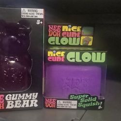 Needoh Nee Doh Gummy Bear and Glow