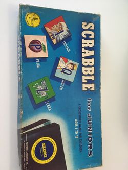 Scrabble for Junior A crossword Game For Children