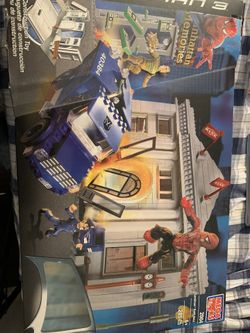 Spider-Man 3 Mega Bloks Rare Set 2007 Bank Heist 