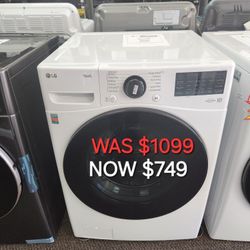 4.5 Cu. Ft. Ultra Large Capacity Smart Wifi Enabled Front Load Washer 