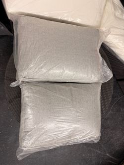 Outdoor Furniture cushion backrest 21x15x4” a set of 2
