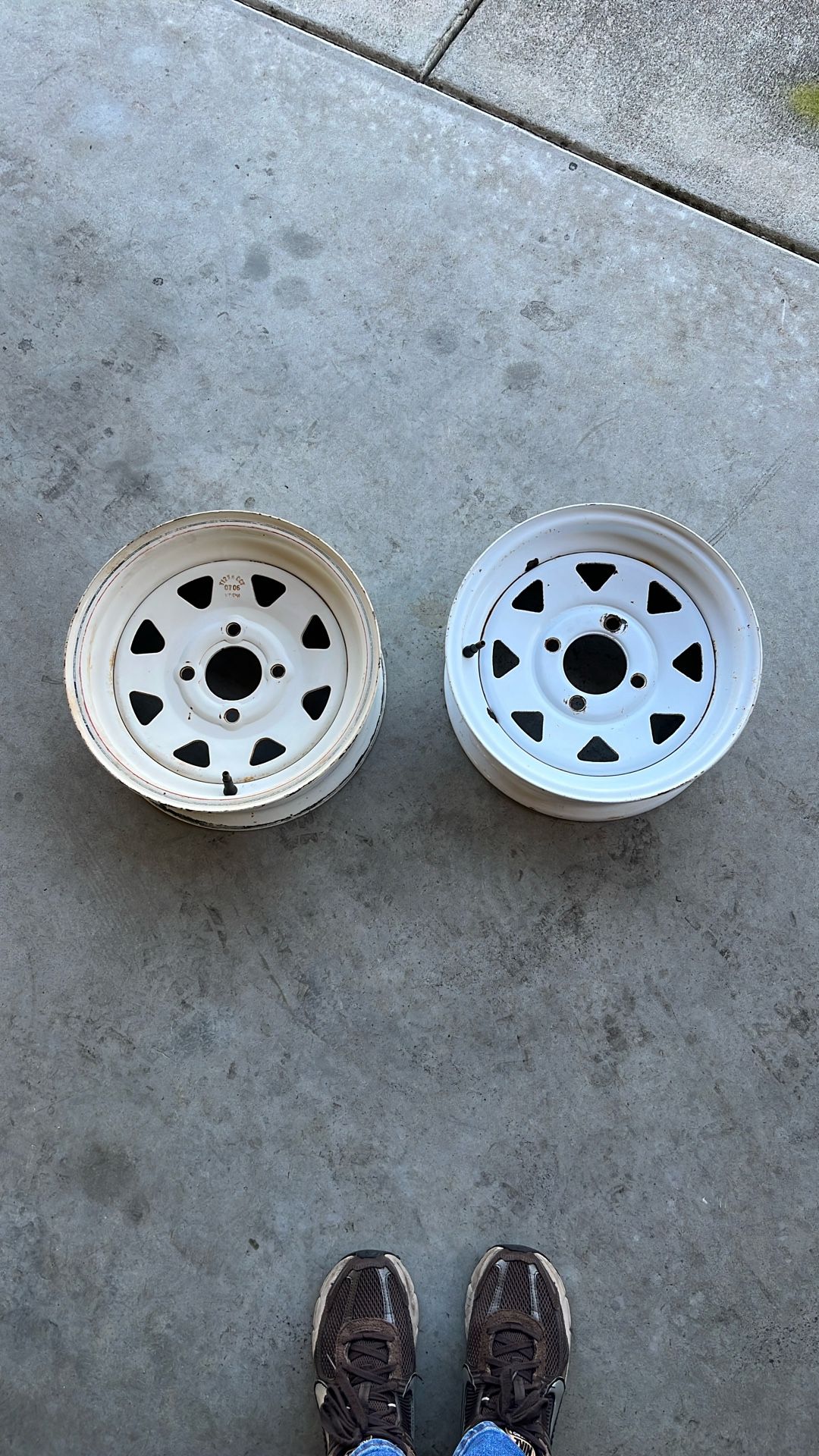 12” Trailer Rims 4 Lug