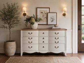 Vintage 9 Drawer Dresser