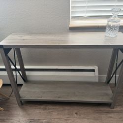 Wooden Narrow Table Console 