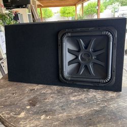 Subwoofer 15”kicker L7  2000 watts