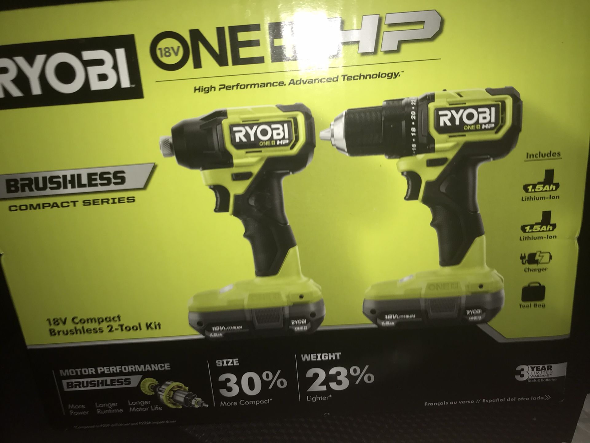 Ryobi One+ Impact Driver And Drill Combo It W/ Battery+Charger 110$ Obo
