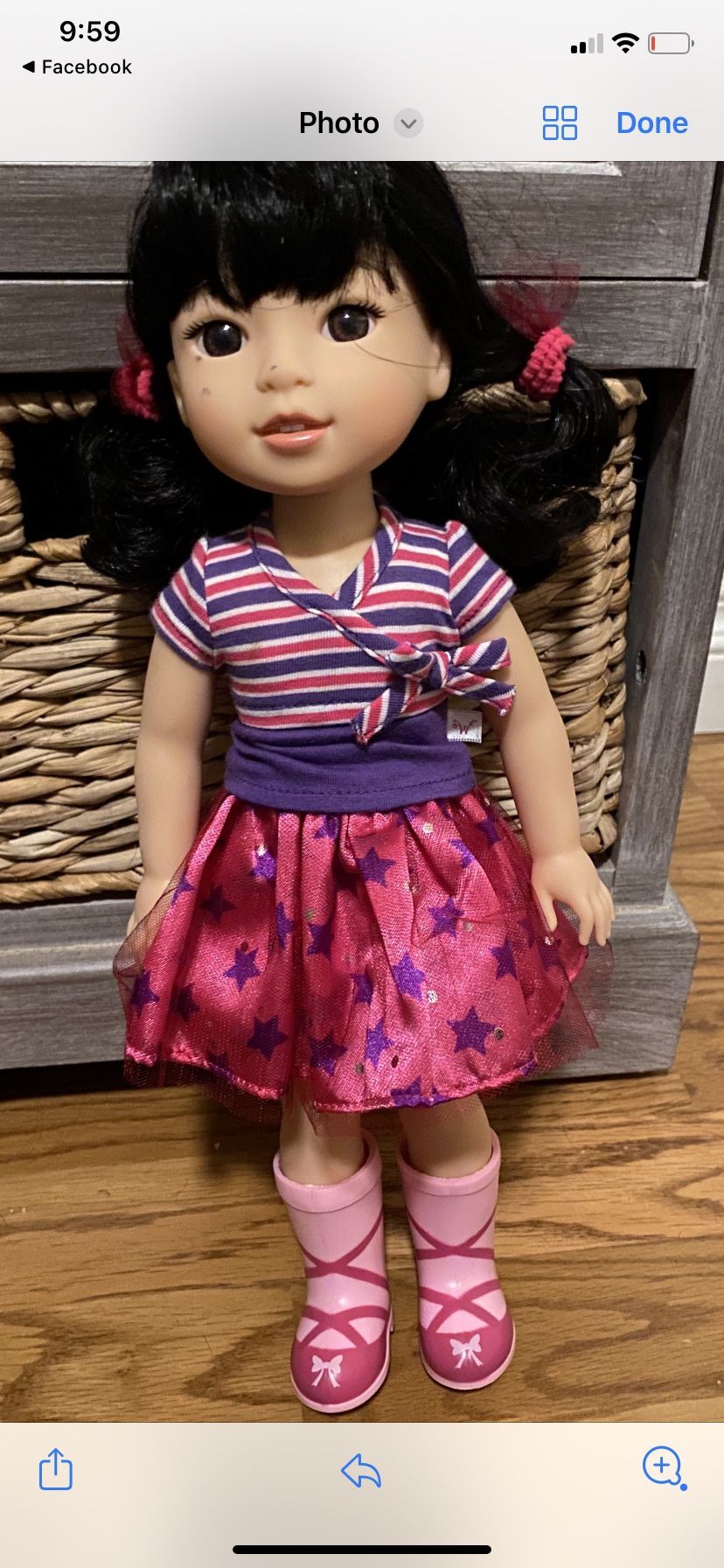 Mini American Girl Doll