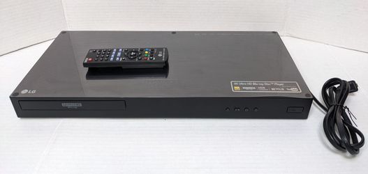 LG UP970 4K Ultra HD, 3D Blu-Ray Disc Smart Player w/OEM Remote Tested Works