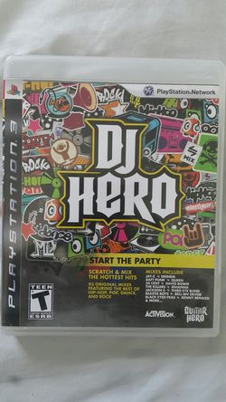 DJ HERO FOR PS3
