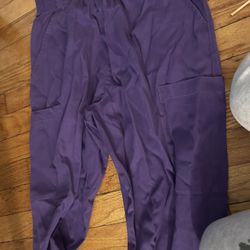 Women’s Scrub Pants Purple 