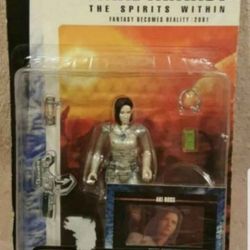 UNOPENED AKI ROSS FINAL FANTASY COLLECTOR'S ACTION FIGURE TOY DOLL BAN DAI MOVIE VIDEO GAME