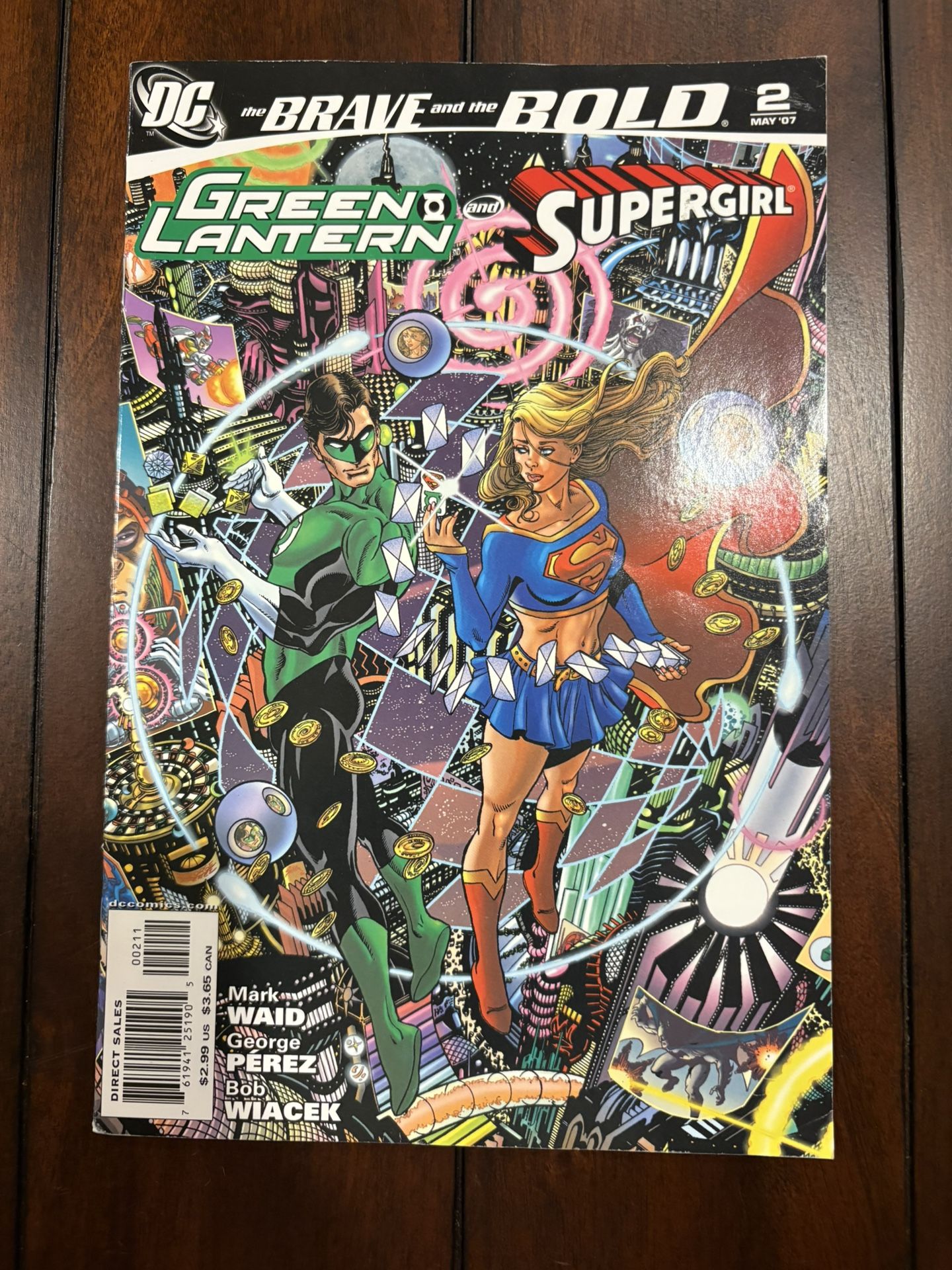 The Brave and the Bold #2 Newsstand Variant (DC Comics May 2007)