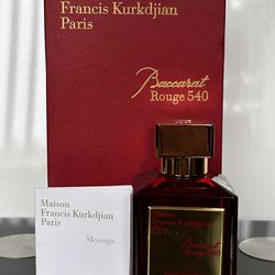 Maison Francis Kurkdjian Baccarat 540 –