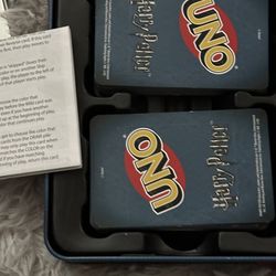 Harry Potter Uno Complete In Metal Tin