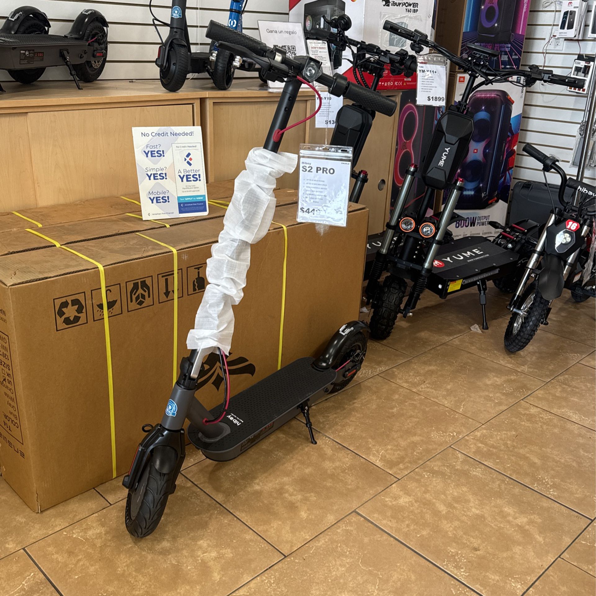 New Hiboy Electric Scooter S2 Pro ( Payments Available)