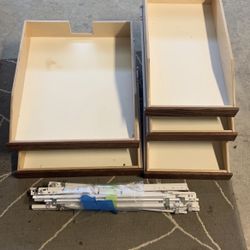 Wooden Slide A Shelf