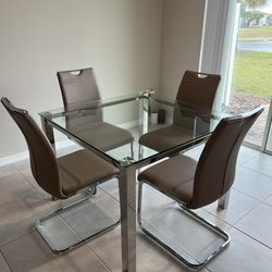 City Furniture 4 seat Dining table