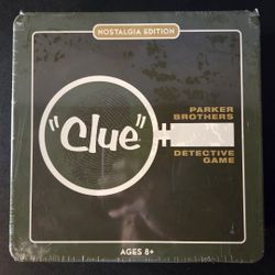 Clue Nostalgia Edition board game- New Sealed