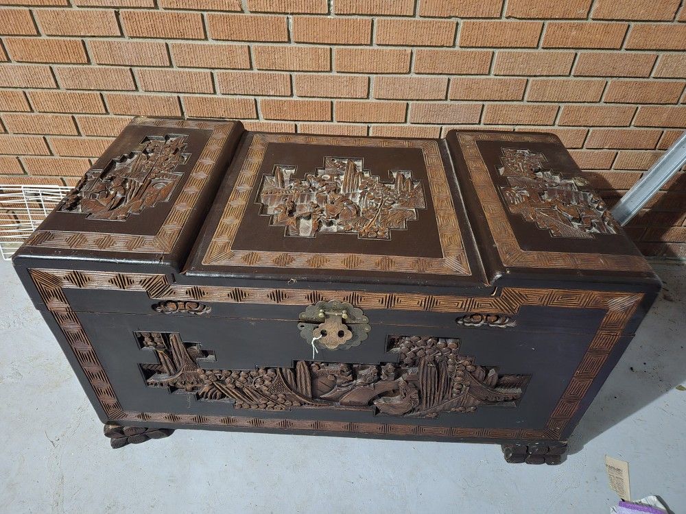Antique Chinese Camphor Chest