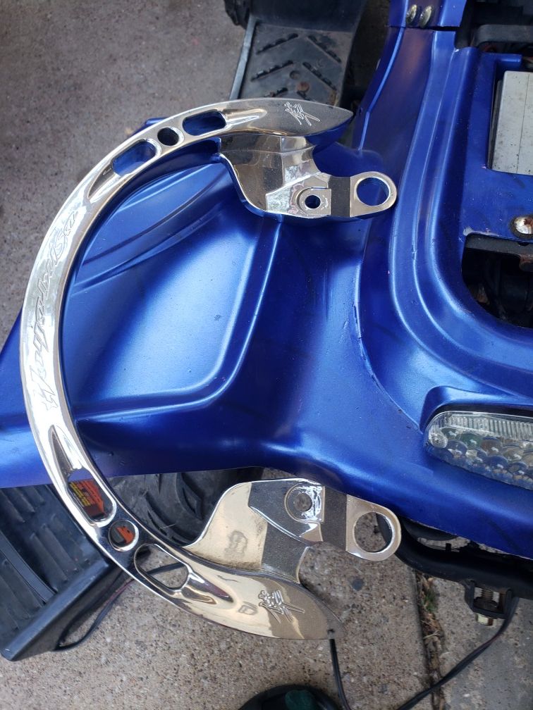 Hayabusa chrome grab bar