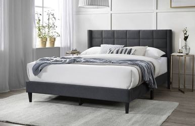 Queen size Bedframe And HYBRID MATTRESS 