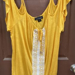 Yellow Summer Blouse 18/20..