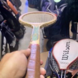 Vintage Wood Tennis Racquet 