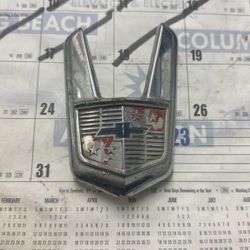 46 Chevy Hood Emblem