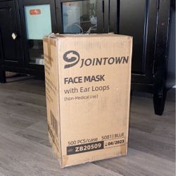 Box Of 500 Face Masks - Never Opened 