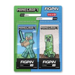 FiGPiN Minecraft  Target Exclusive Brand New Never Opened In Box