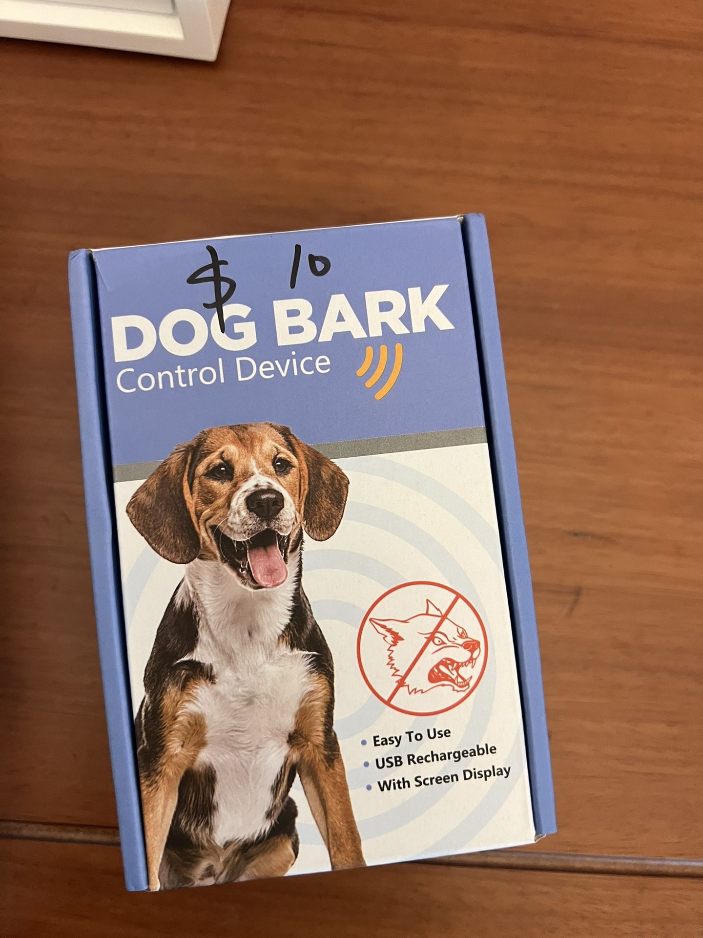 New In Box, Dog Bark Control Device