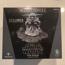 Grogu The Child w/ Cup 1:2 Scale Diamond Select LE5000 Statue *MINT* BoxLunch Exclusive Hand Painted Figure Baby Yoda The Mandalorian Star Wars