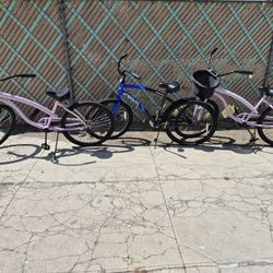 3 - BEACH BIKE CRUISERS