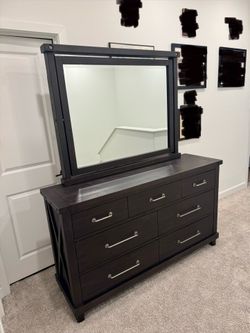 Dresser and Nightstand Set