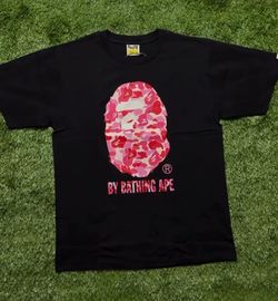 Pink bape tee