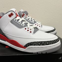 Jordan 3 Fire Red