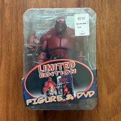 NEW Hellboy Blood and Iron DVD Movie and Figure