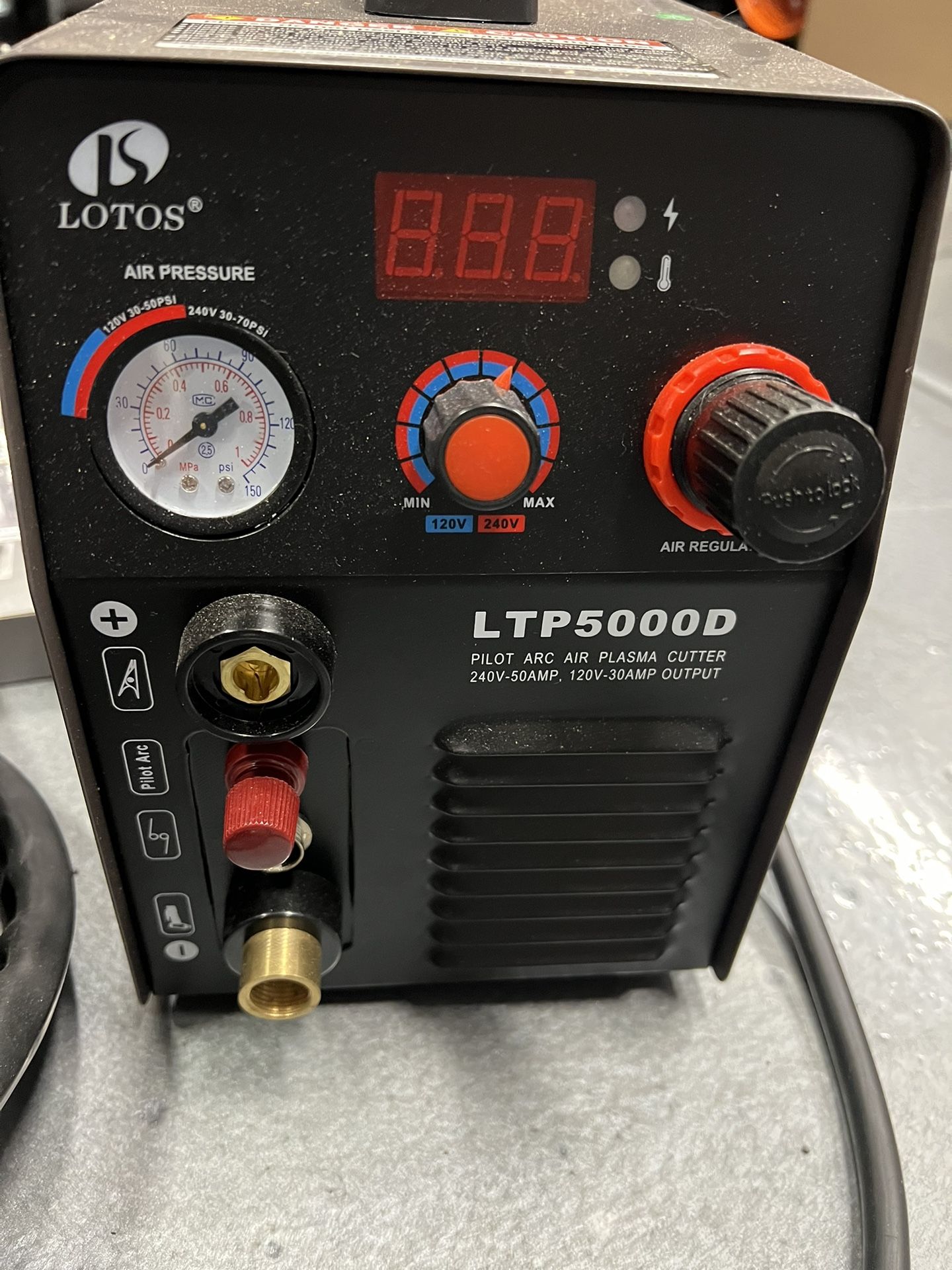 Lotos LTP5000D 50Amp Plasma Cutter for Sale in San Diego, CA OfferUp