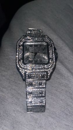 Car Tice Iced Out Watch (moissanite)