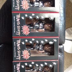 4 Travis Scott Bobbleheads