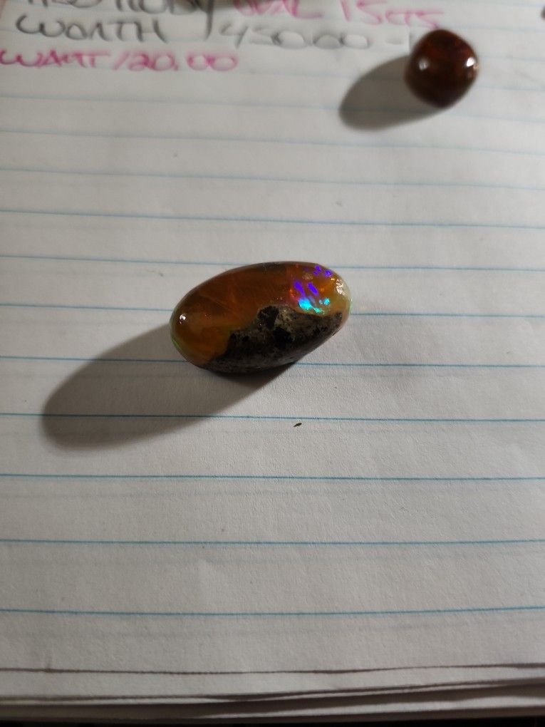 Mexico Cantera Fire Opal