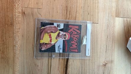 Hulk Hogan WWE Kaboom Trading Card Beckett Graded