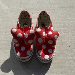 Vans Disney Minnie Mouse Classic Slip Ons 
