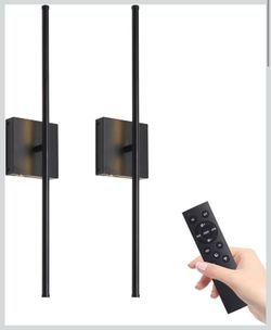 Battery Operated Wall Sconce with Remote Control
