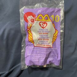 Mcdonald’s TY Beanie Baby Stretchy The Ostrich